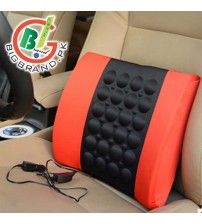 12V Car Electric Lumbar Seat Back Massage Cushion